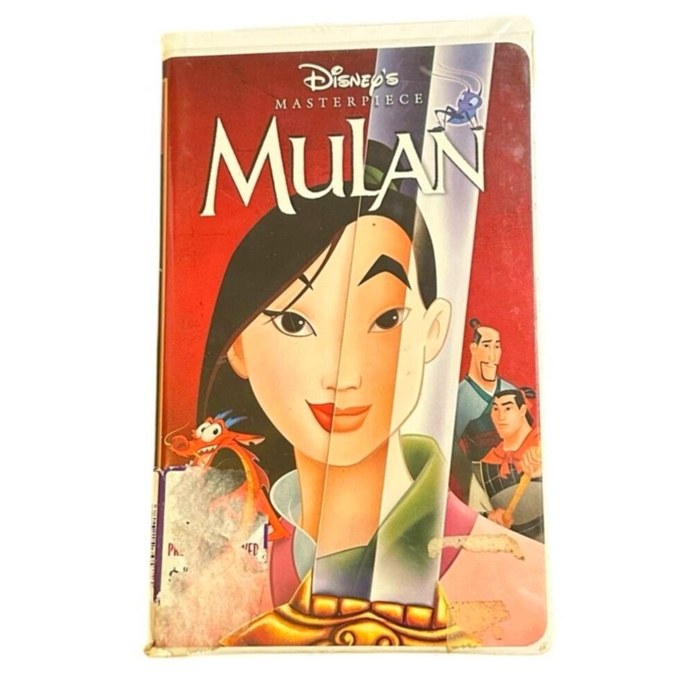 Disney’s Mulan VHS Tape